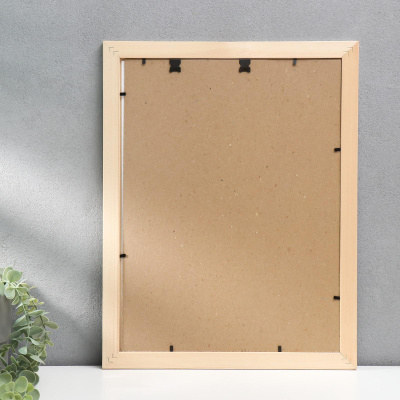 3807818 Фоторамка 30х40 см. цвет белый2