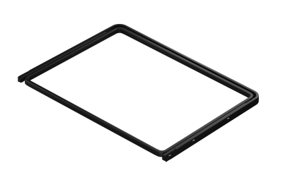 L9601BL Рама выдвижная 597х425 мм черный