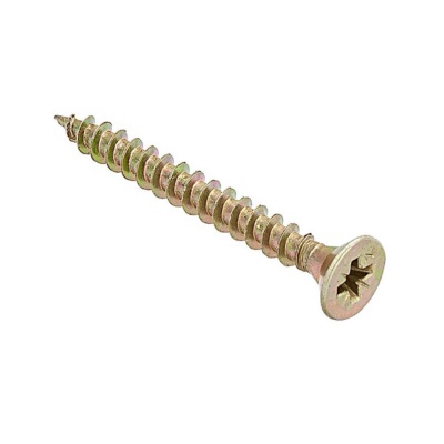 013831 Саморез ШУ 40х4,0 универ., желтый цинк (15 шт) - пакет Э