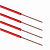 Набор автопровода REXANT «Ассорти» 0,50х5 м/0,75х5 м/1х3 м/1,50х3 м/2,50х2 м, цвет провода красный