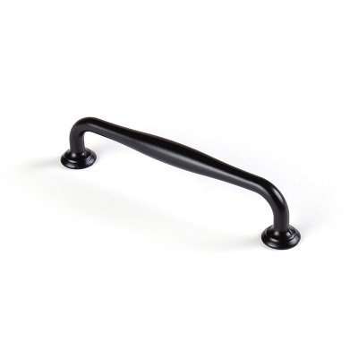 L4.016.128BL Ручка-скоба, 128мм 148х35мм, черный