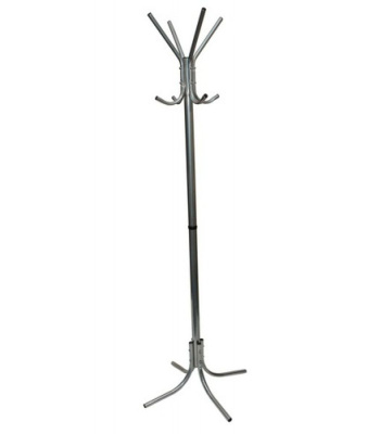 1221 Вешалка для одежды напольная (хром)