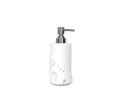 Дозатор настольный, MARBLE LIGHT, полирезин 
