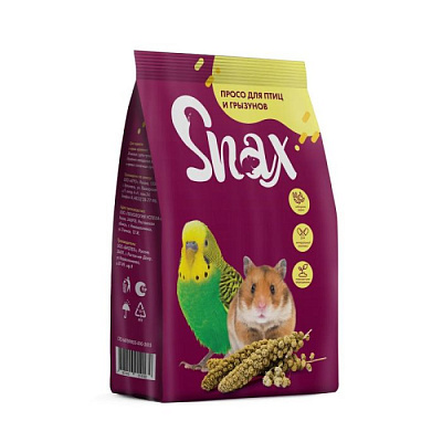 Просо Snax д/птиц и грызунов 500 г