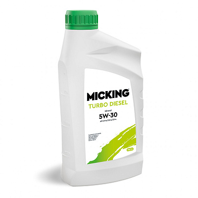 Масло моторное 5W30 Micking Turbo Diesel PRO3, API CH-4/CG-4/CF-4 Минеральное 1л