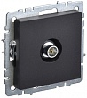 Brite черный Розетка СП TV IEK
