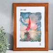 Фоторамка дерево 21х30