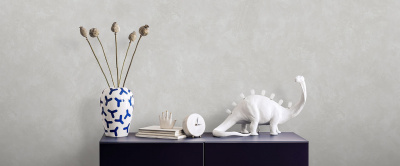 281708 Обои флизелиновые MAY, фон серый 1,06х10м1