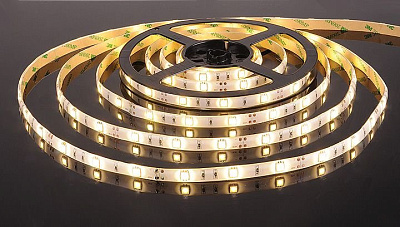 С Лента светодиодная 12В 14,4Вт/м 60Led/м IP20 3000К SMD5050-60-20-12-144-3000 (У) TDM