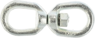 7-0016990 Вертлюг петля-петля оцинк. 12мм (1 шт) Э