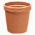 Кашпо Терра Карамель d16,5 h16см 2,35л.