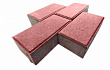 Плитка тротуарная Кирпич 100x200*60 Красный