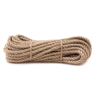 199950 Канат джутовый крученый  8мм (20м) 255 кгс Э