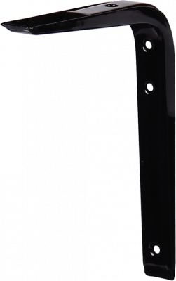 L7502BL Кронштейн Ренифорс 200мм х 150мм черный