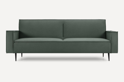 GP-00097332 Диван Риен Velvet Olive, цвет олива, опора черная