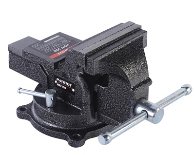Тиски слесарные поворотные PATRIOT HRV 100