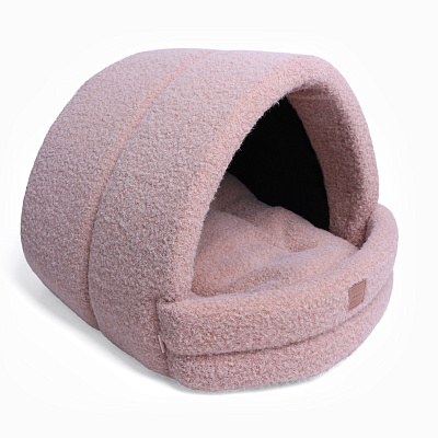 Домик-лежанка LionPets Plush House  LP1007-2 Цвет: Коричневый (Размер (52*45*33 см)