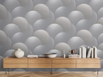 285407 Обои флизелиновые Apollo, мотив серый 1,06х10м