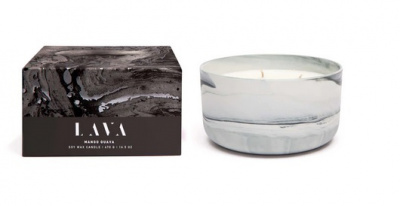 137495 Свеча Serenity Lava Манго и гуава 13х7см 3 фитиля
