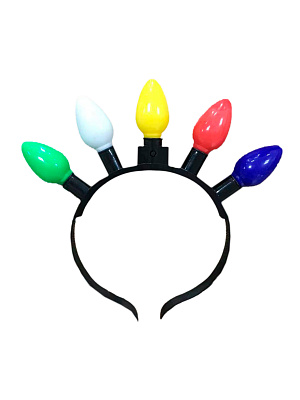 Маскарадное украшение на голову с LED подсветкой 3x13,5x21см
