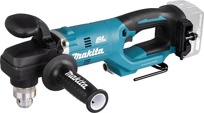 Дрель аккумуляторная угловая Makita DDA450ZK LXT BL 13мм18В,Li-ion 0-450\0-1400об/мин б\акк и з\у  