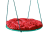 MG4051-МТ004 Качели подвесные Гнездо Ø60 см с подушкой (красная)