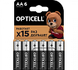 Батарейки Opticell Basic LR6 к-т 6шт