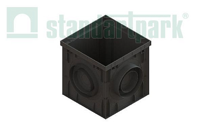 Дождеприемник PolyMax Basic 300x300x297 пластиковый, квадратный