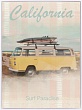 Постер "California. Surf Paradise" 45х60х2,5см