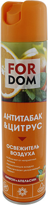 Освежитель воздуха FORDOM 300мл Антитабак&Цитрус