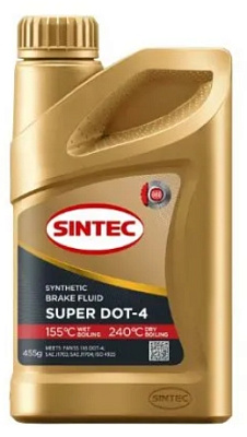 Тормозная жидкость Sintec SUPER DOT-4 455г