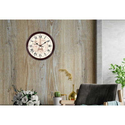 5005011 Часы настенные, Город Париж, d 31 см 3