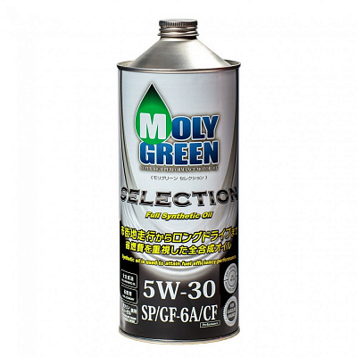 Масло моторное 5W30 Molygreen Selection SP GF-6A CF Синтетическое 1л