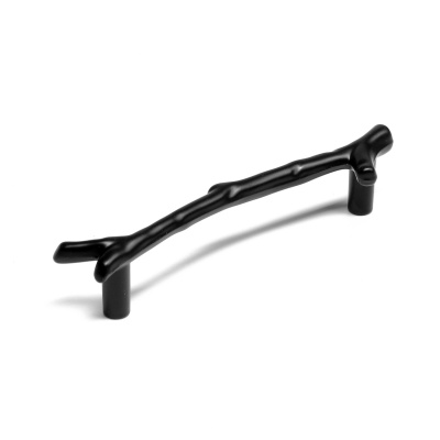 7097219 Ручка-скоба CAPPIO Ветка RSC009, м-о 96 мм, черный