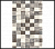 Ковер жаккардовый двухполотный, 12С1-ВИ f5410/a5/fs 0,6*1,1 (0,66 м2)