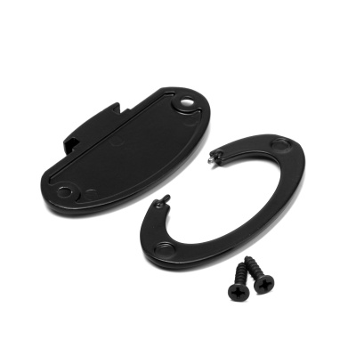 9867362 Ручка-кнопка CAPPIO RK130 мебельная, цвет черный