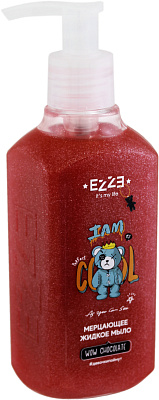 Мыло жидкое EZZE мерцающий Wow Chocolate 200мл не марка