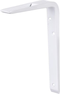 L7503WH Кронштейн Ренифорс 250мм х 200мм белый