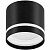 Светильник OL9 GU10 BK/WH ЭРА накладной, D80х100мм, черный/белый