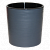 Вазон Вега Антрацит  с вкладкой  d20 h20см 5,2л ВГ20-12