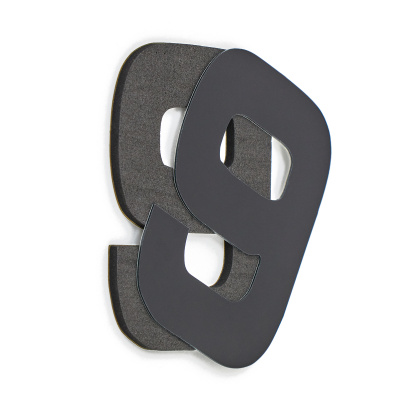 2366727 Часы-наклейка Эндерлин, d-120 см, черные1