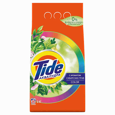 СМС TIDE Color с ароматом Сибирских трав 6кг* не марка