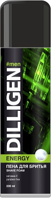 Пена для бритья 200мл DILLIGEN (ENERGY)