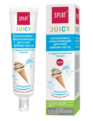 Паста зубная SPLAT Juicy  МОРОЖЕНОЕ 35мл