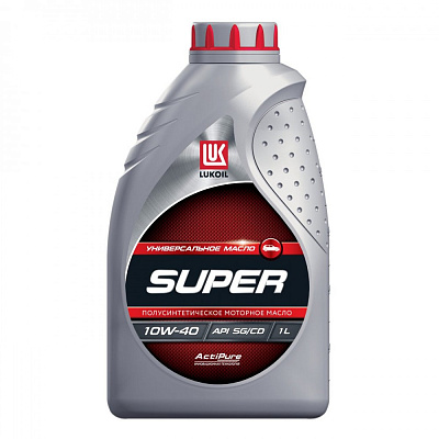 Масло моторное 10W40 LUKOIL SUPER, SG/CD П/Синтетическое 1л