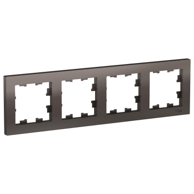 ATN000604 AtlasDesign мокко Рамка 4-местная универсальная SchE