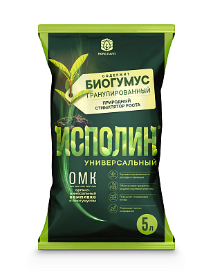ИСПОЛИН (ОМК) универсальный 10л гранулированный биогумус