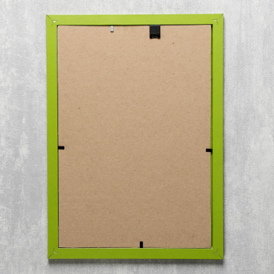 4509623 Фоторамка МДФ 21х30 см. цвет зеленый2