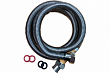 Подводка сильфонная газ (вода)  1/2", 80 см, ELKA