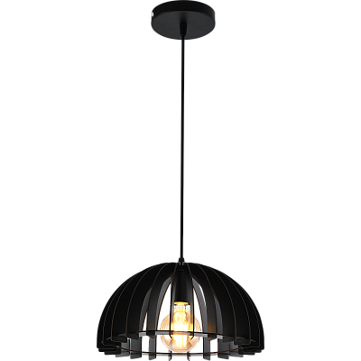 Светильник подвесной (подвес) Rivoli Ivy 5111-310 1хЕ27 60 Вт лофт-кантри черный